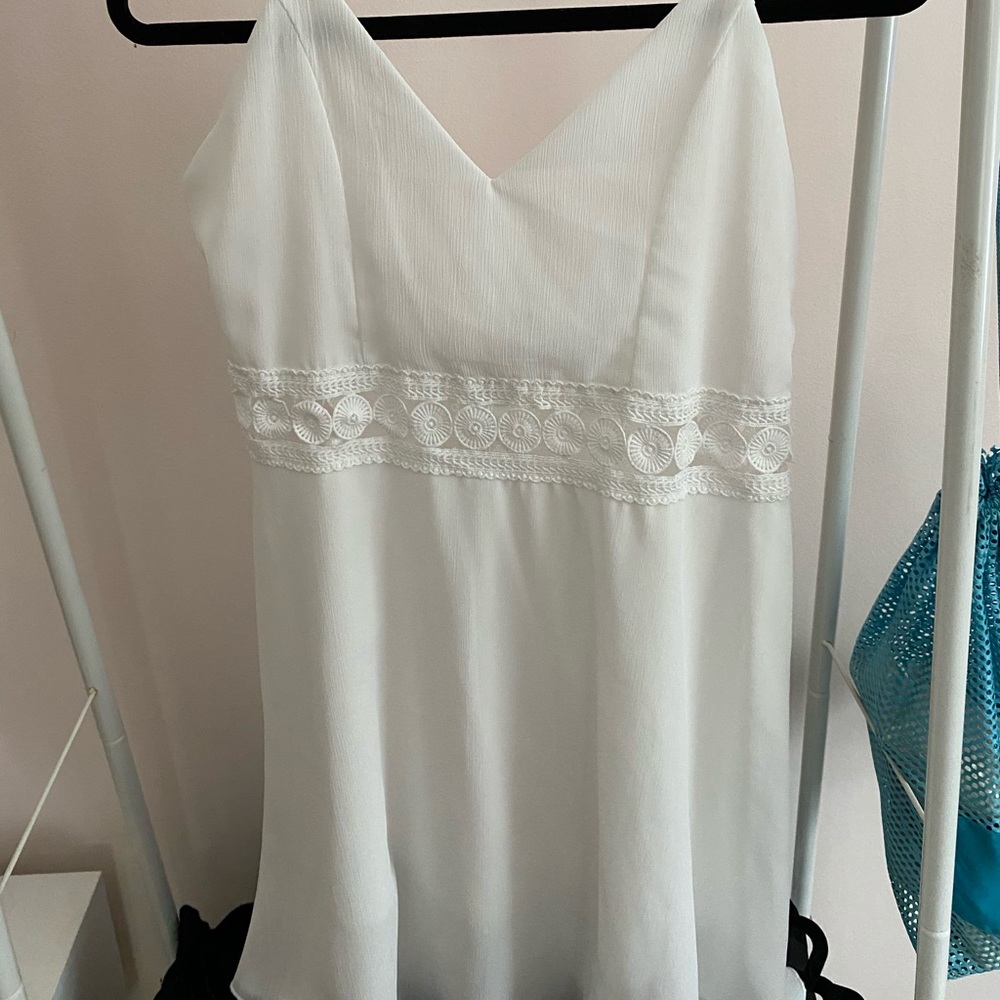 white sundress